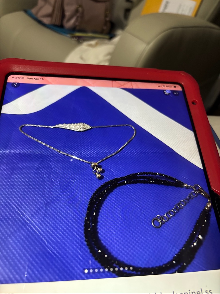 Jtv Black Beaded Multi-Strand Bracelet With Silver Accent Bracelet Set